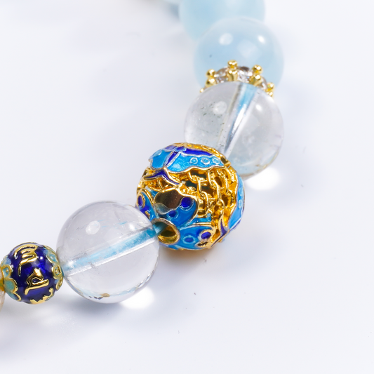 Radiant Rooster • Prosperity & Noble Support Bracelet