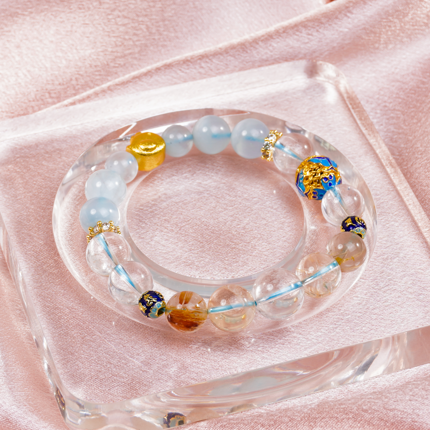 Radiant Rooster • Prosperity & Noble Support Bracelet