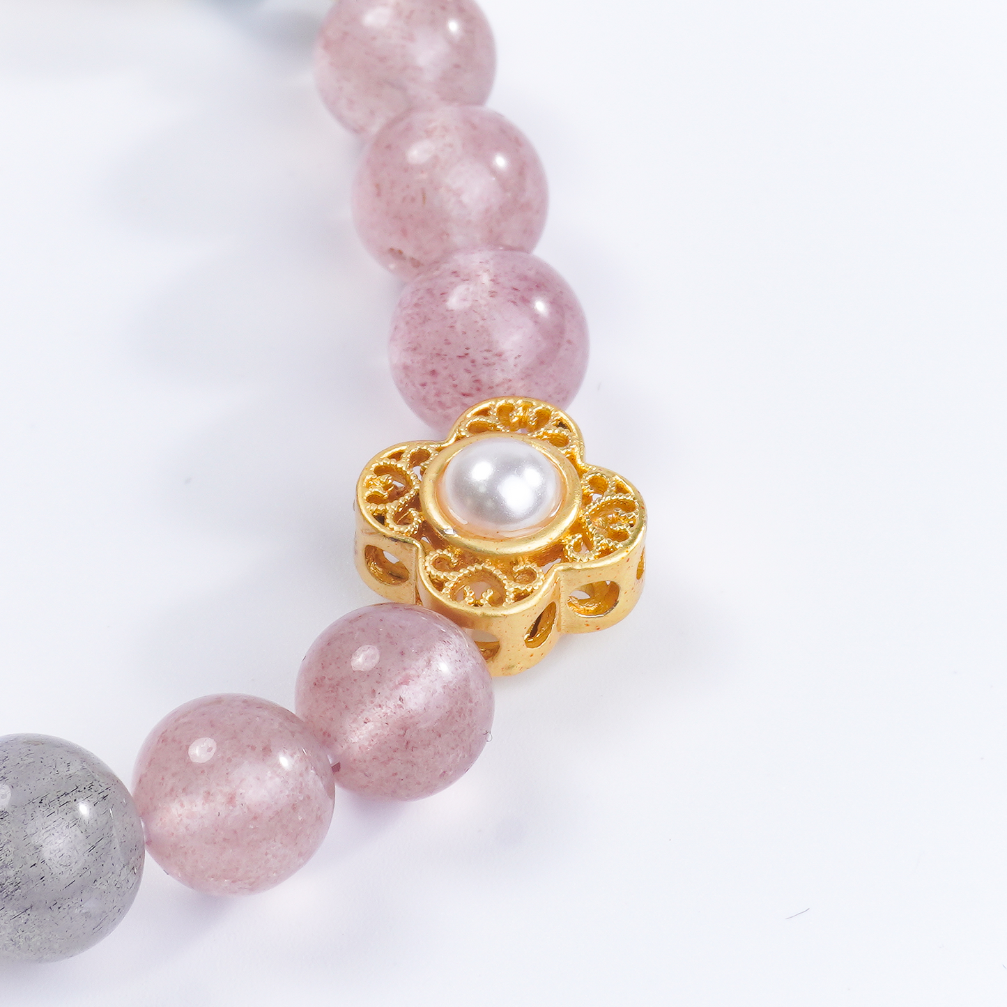 Gentle Rabbit • Healing & Inner Peace Crystal Bracelet