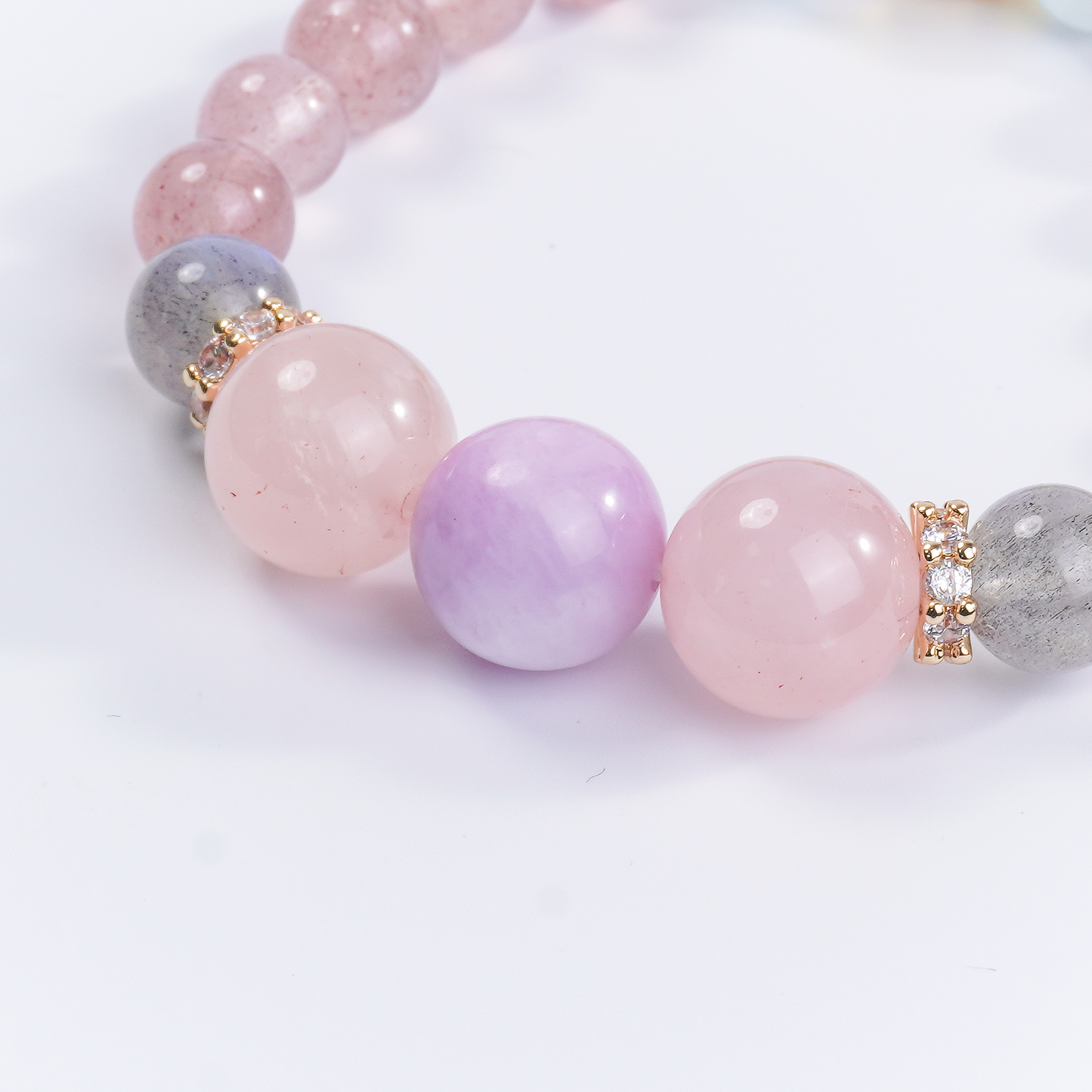 Gentle Rabbit • Healing & Inner Peace Crystal Bracelet