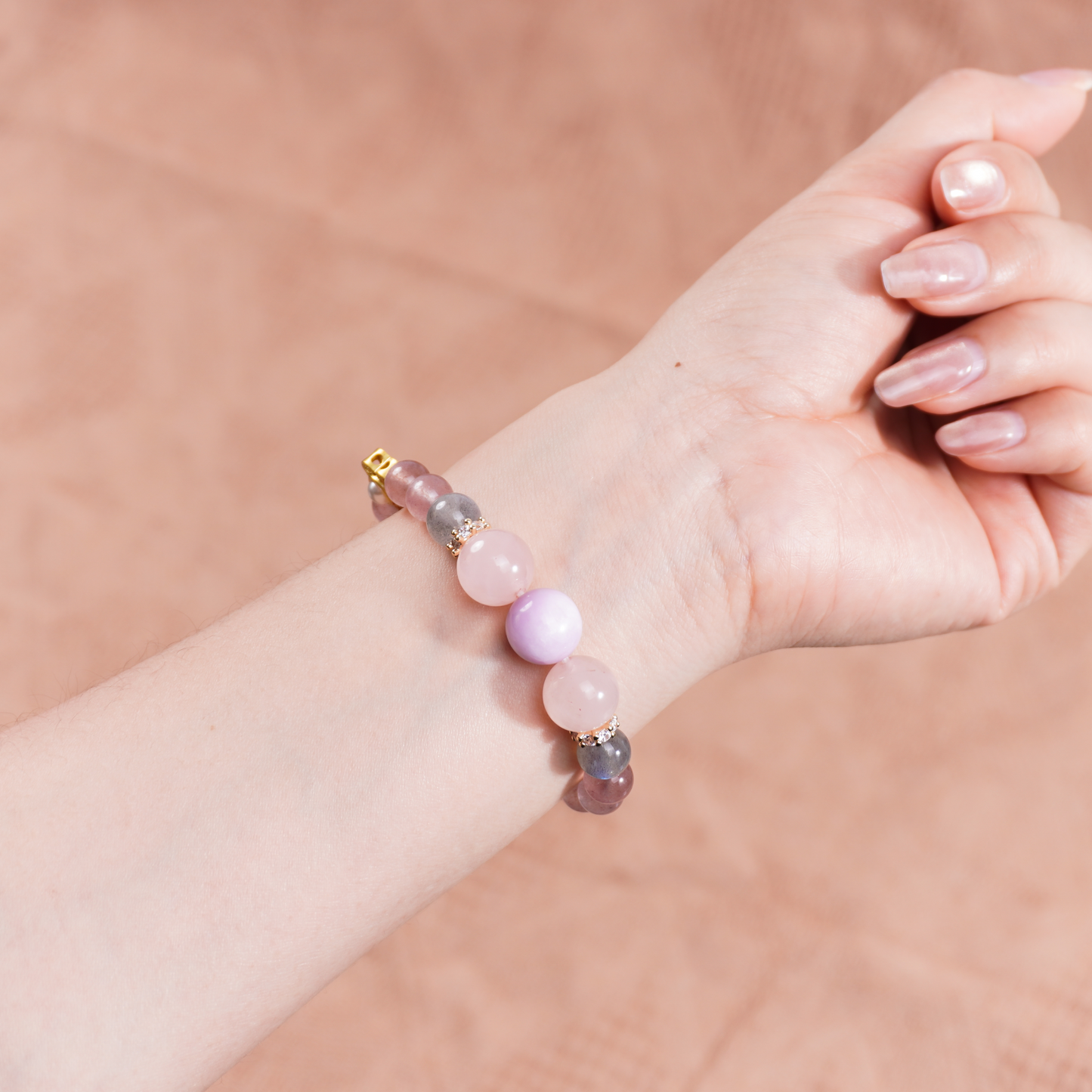 Gentle Rabbit • Healing & Inner Peace Crystal Bracelet