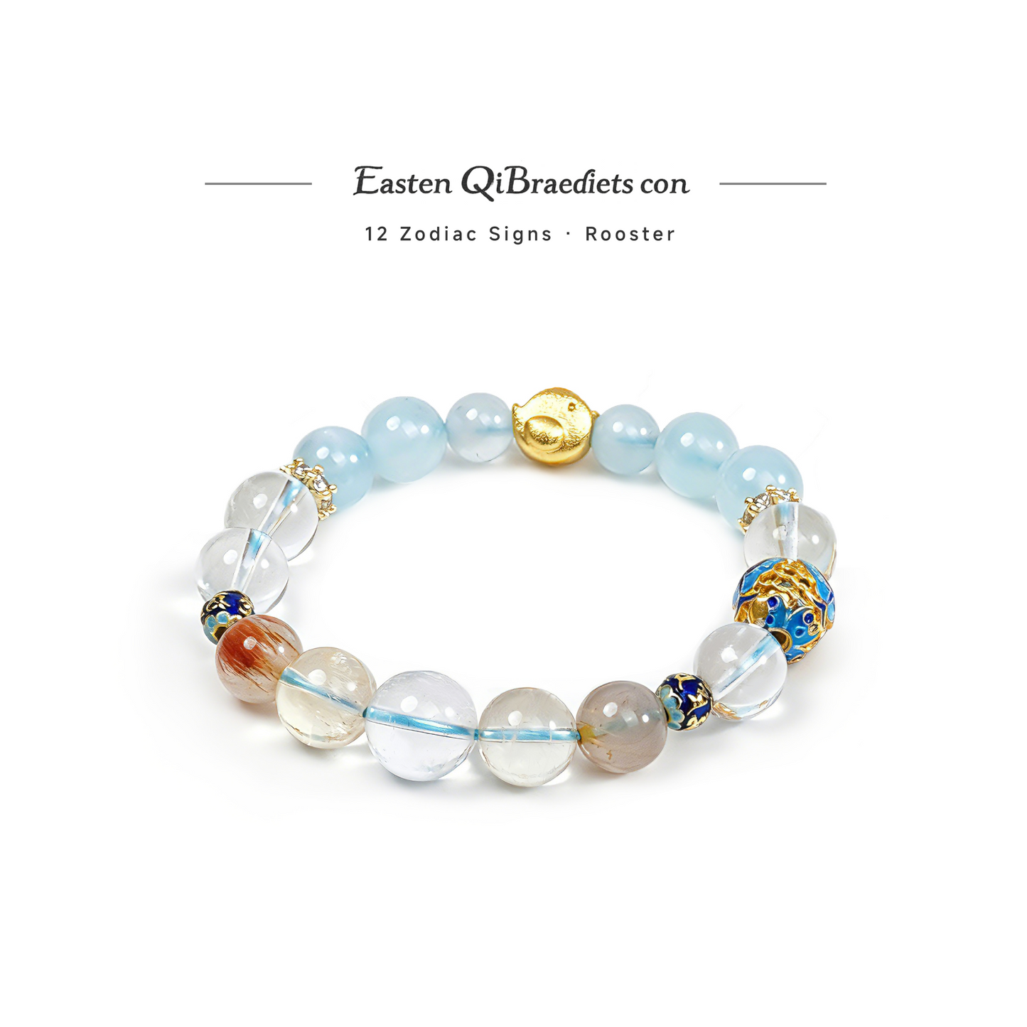 Radiant Rooster • Prosperity & Noble Support Bracelet